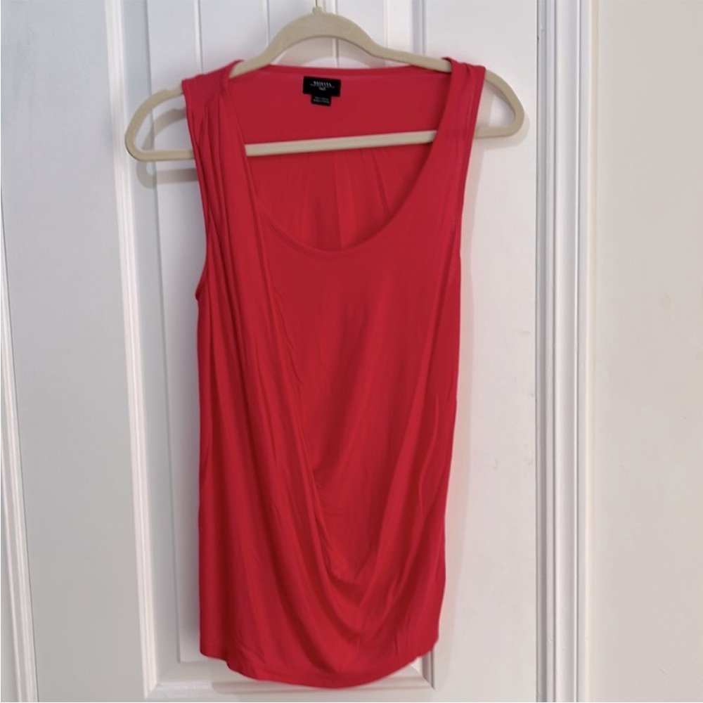 Anthropologie Deletta Draped sleeveless Tank Top